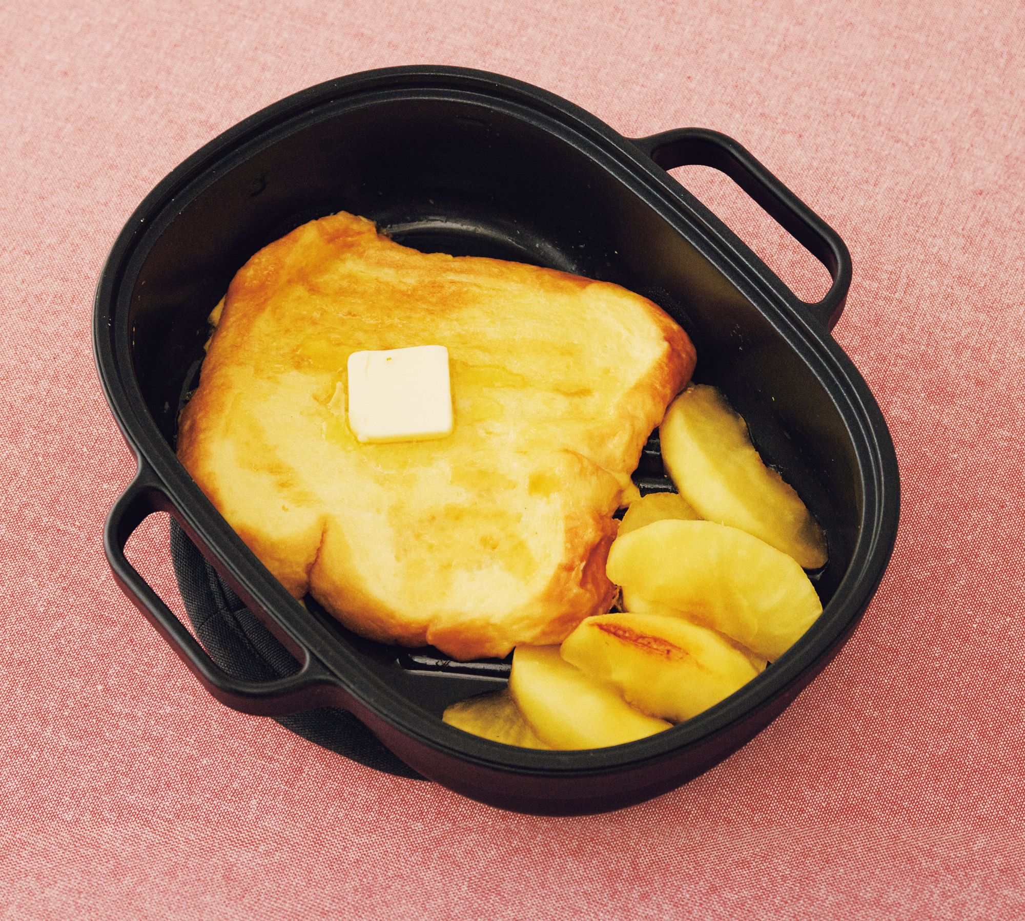 無印良品のレンジで焼き料理 グリルプレートで作る豆乳とメープルシロップのフレンチトースト