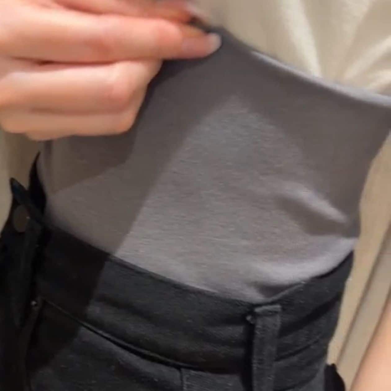 無印良品の婦人 あったか綿 はらまき