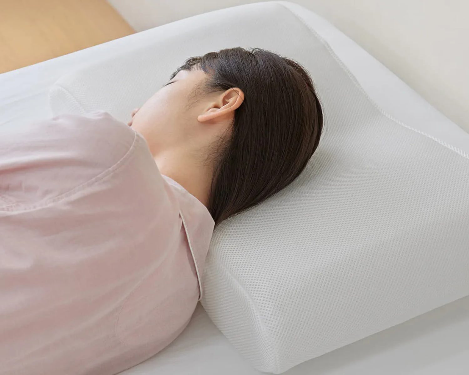 無印良品の寝返りを受け止めるまくら