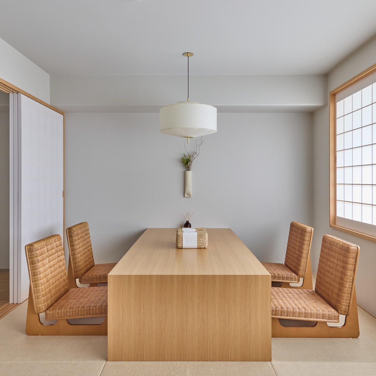 MUJI SYAYの『MUJI BASE KYOTO kiyomizu』の客室