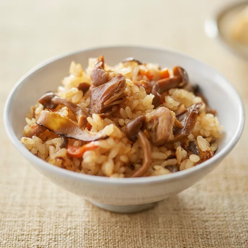 無印良品の炊き込みごはんの素 鶏照焼きと5種きのこのごはん