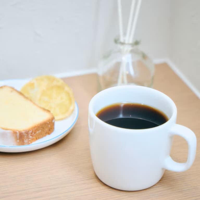 無印良品のコーヒーとスイーツ