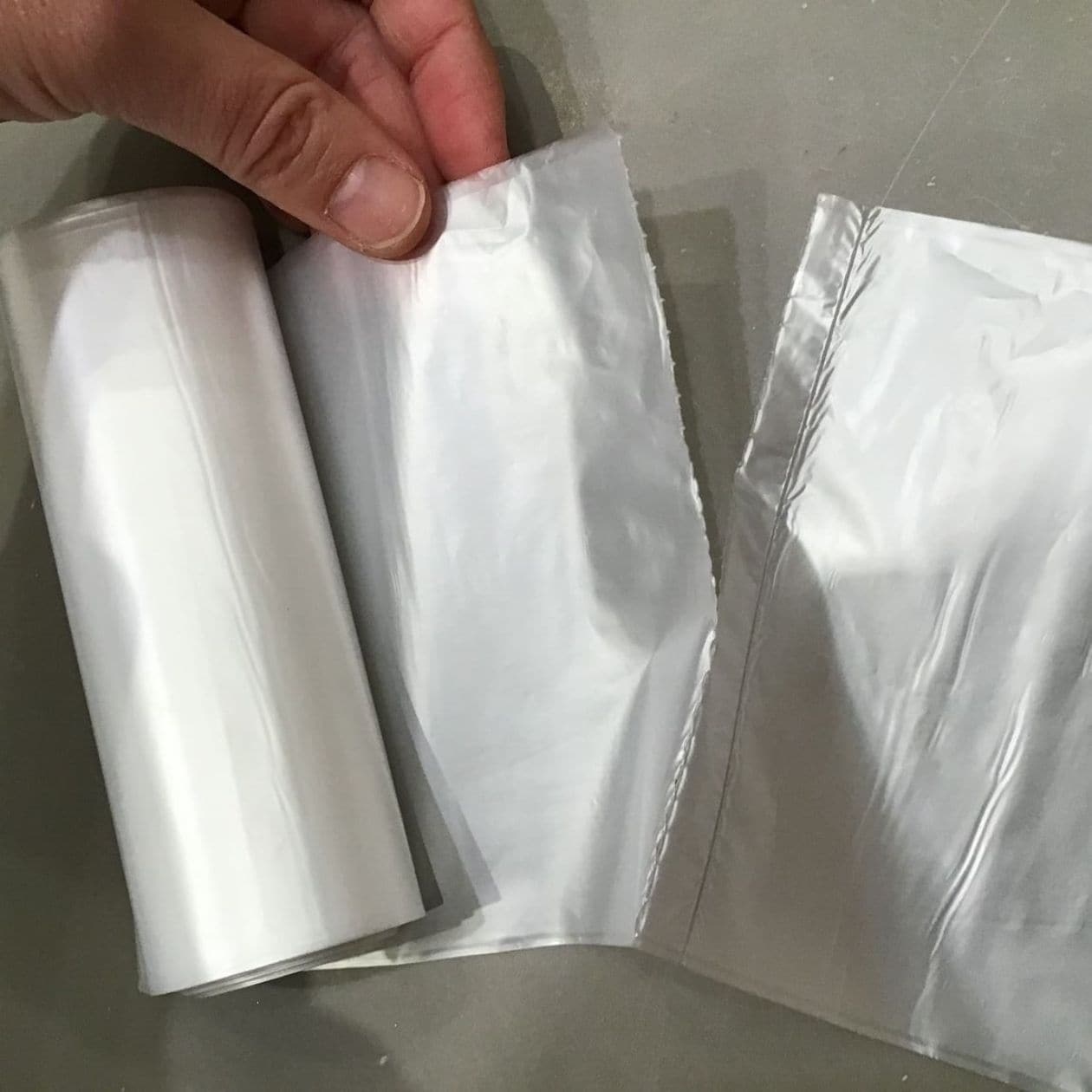 無印良品の再生ポリエチレン入りごみ袋