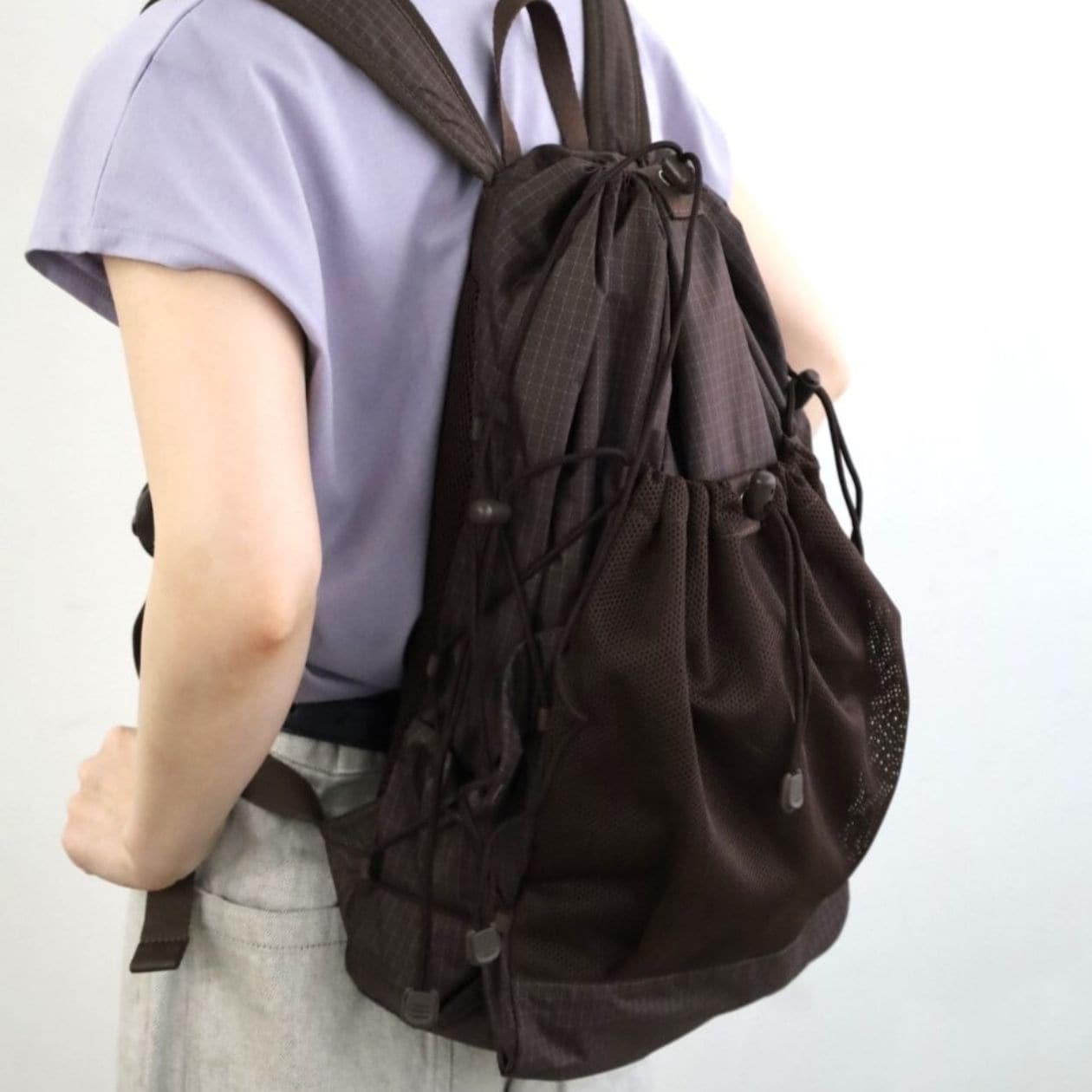 無印良品の『撥水 リップストップ リュックサック』