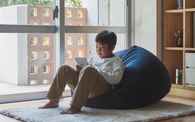 体にフィットするソファ用綿デニムカバー ネイビー | 体にフィットするソファ 通販 | 無印良品