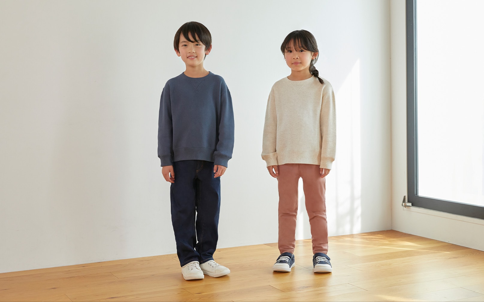 秋を楽しむ、肌ごこちの良い服。