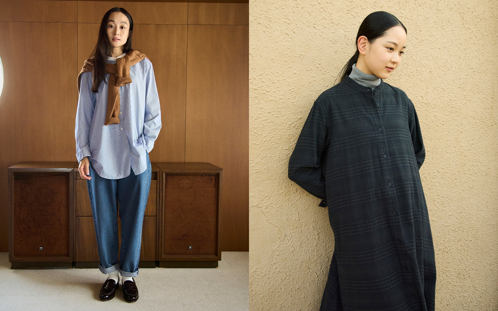 いまから着られる、秋の服。