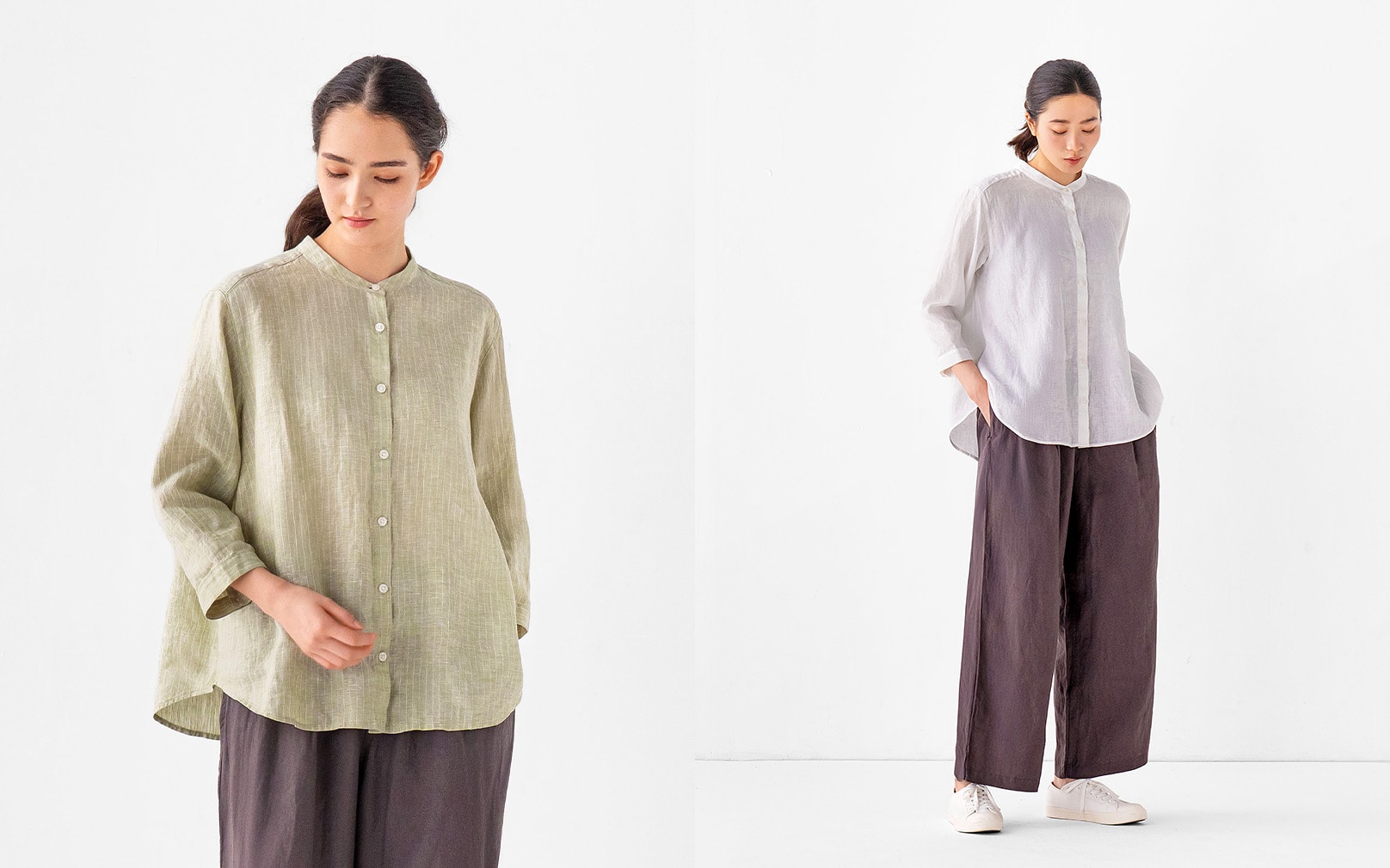 いまから着られる、春トップス・ボトムス。