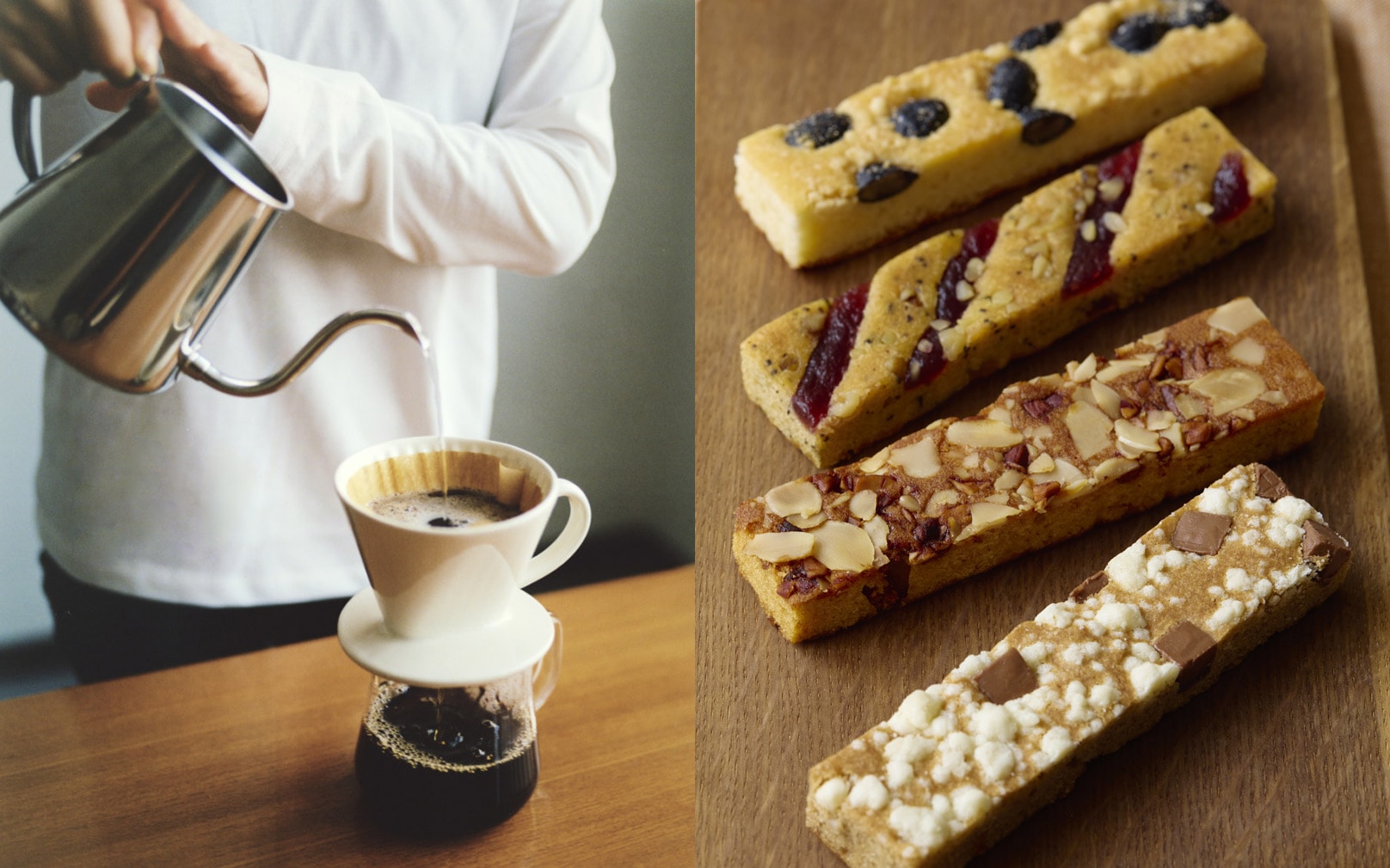 コーヒーとお菓子で、くつろぎのひととき