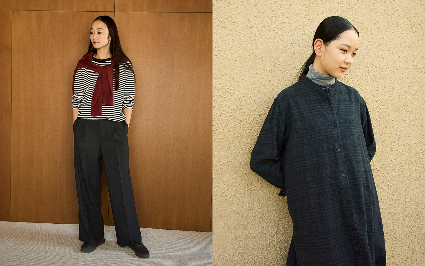 季節の変わり目を心地よく過ごす、秋の服。