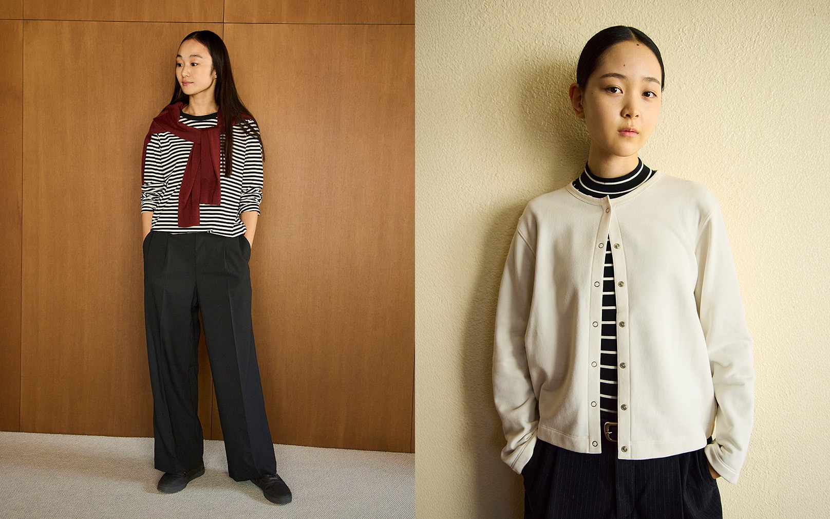 いまから着られる、秋の服。
