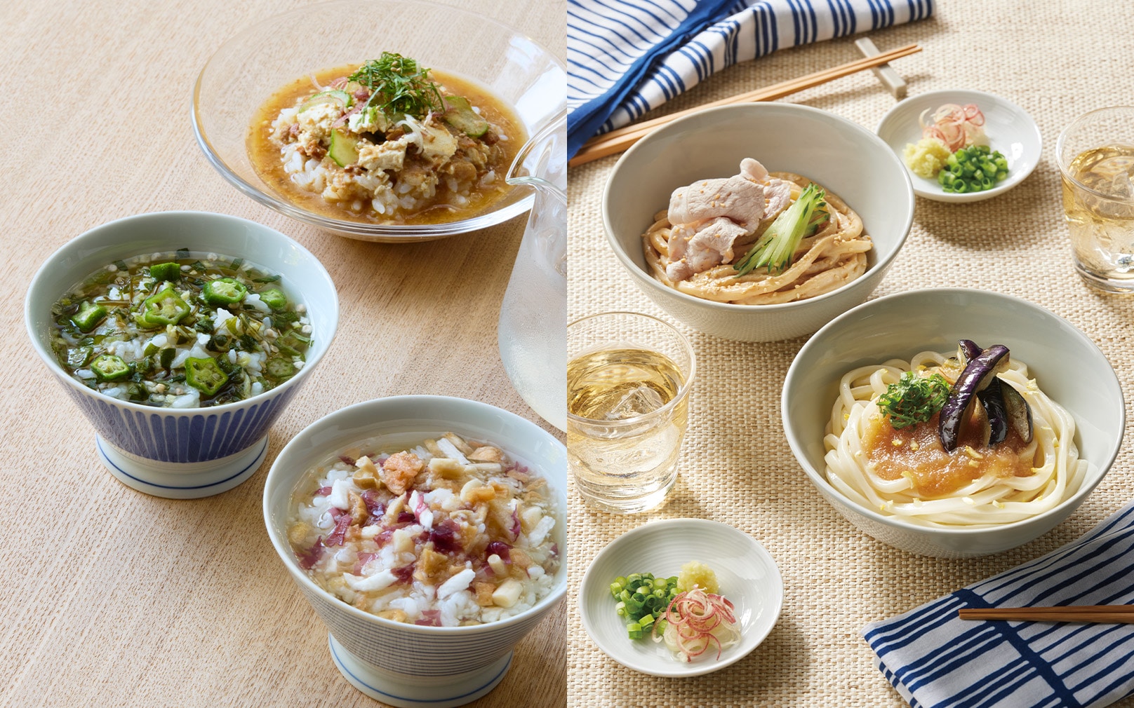 さらっと、つるっと 夏のごはん。