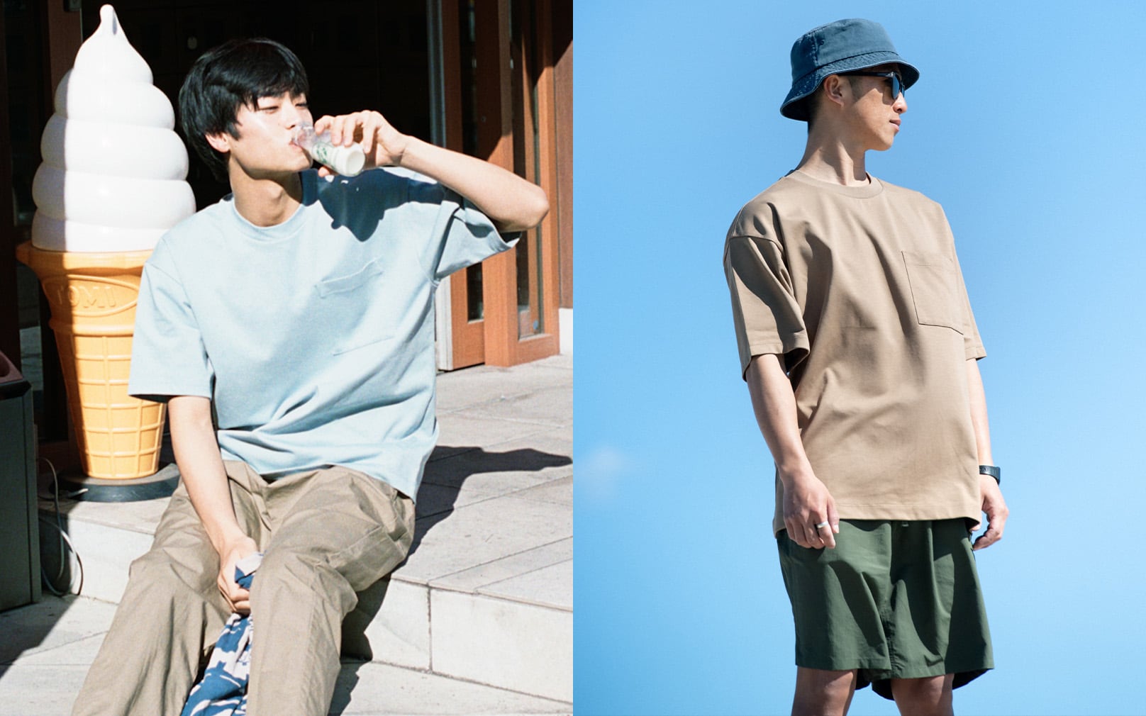 初夏を肌ごこち良く過ごす、Ｔシャツ・ボトムス