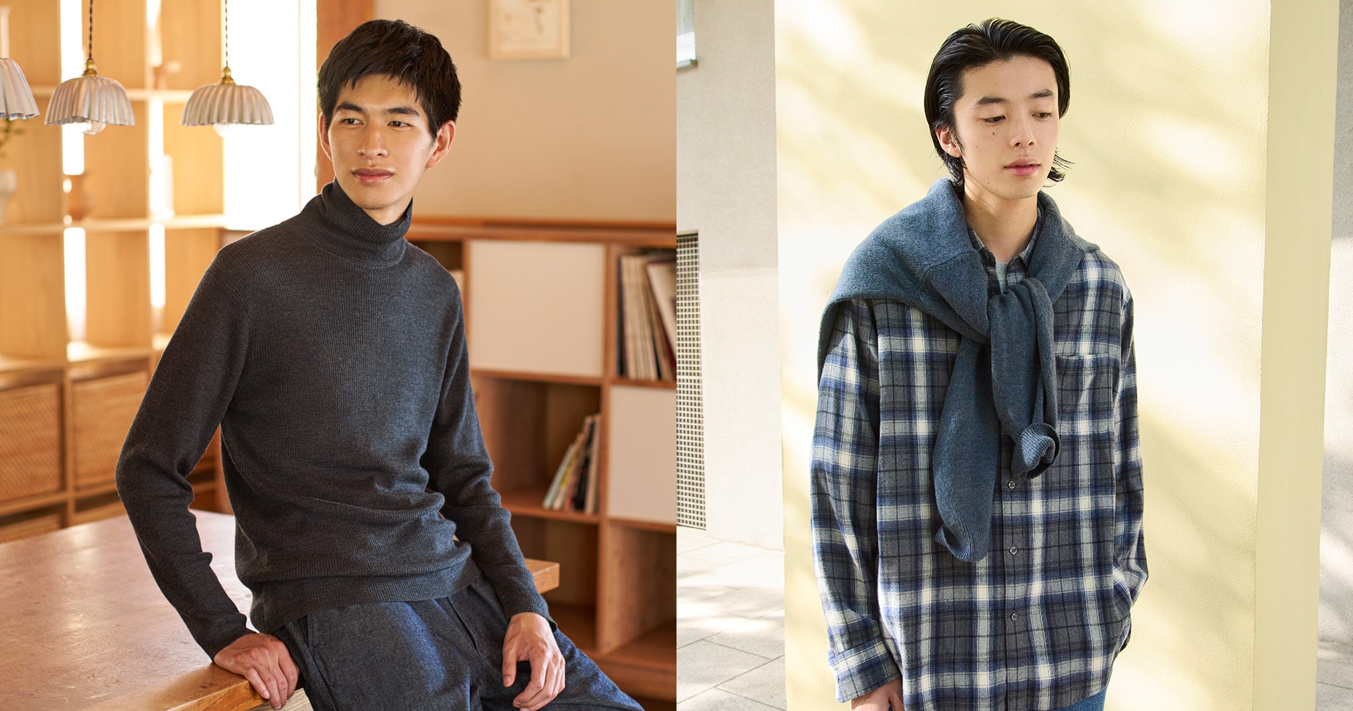 あたたかくて軽い。ダウン・中わたジャケット。