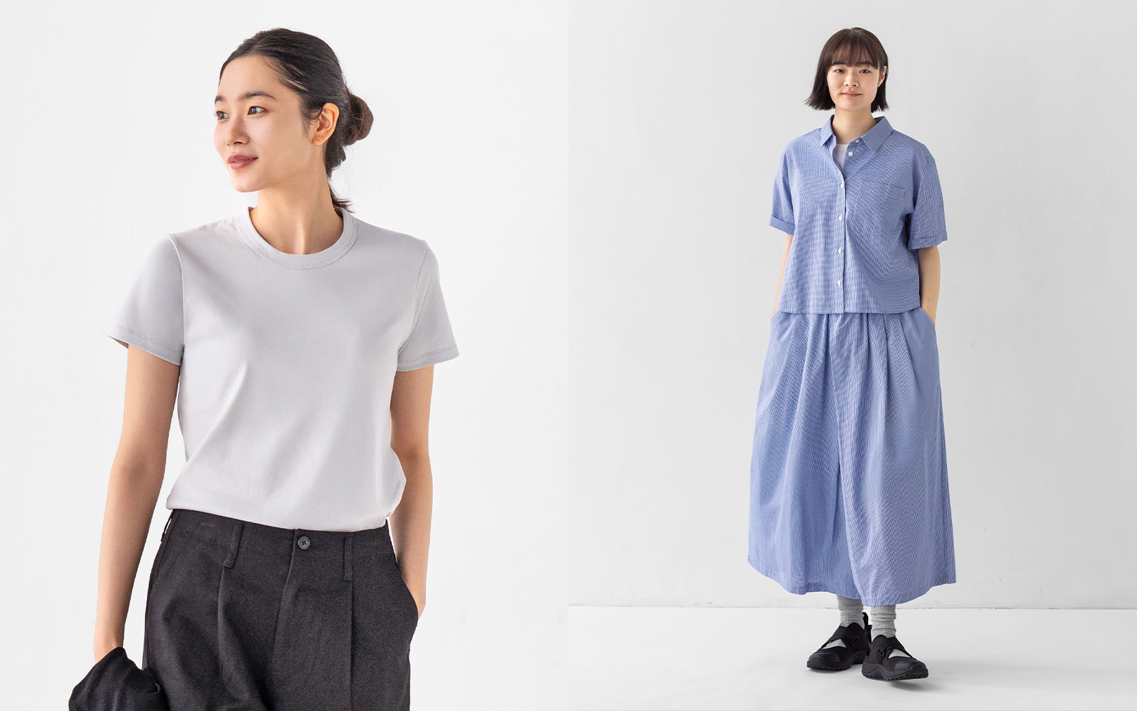 涼感・風を通すトップス・ボトムス