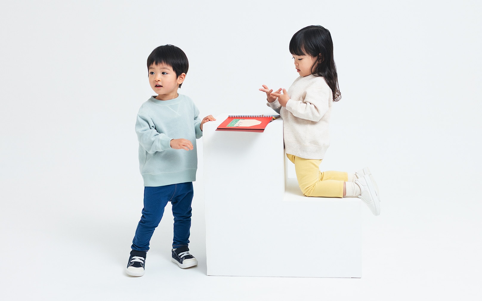 肌ごこちを想ってつくった春服 | こども・ベビー