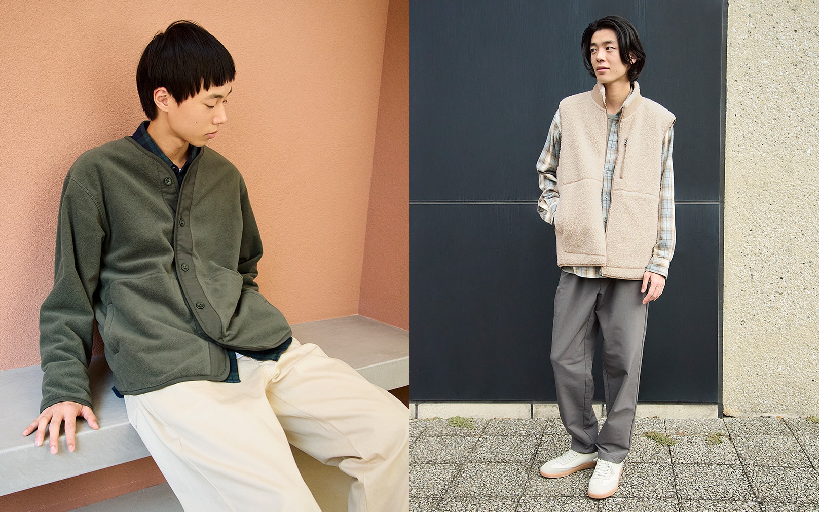 あたたかくて軽い。フリース・ジャケット。