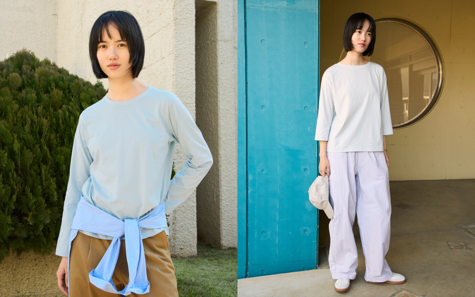 肌に心地いいＴシャツ・春ボトムス