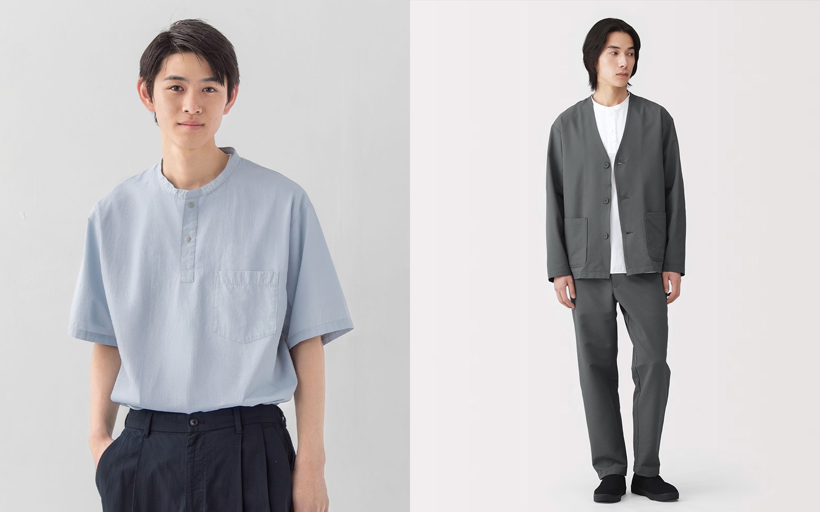 涼感・風を通すトップス・ボトムス