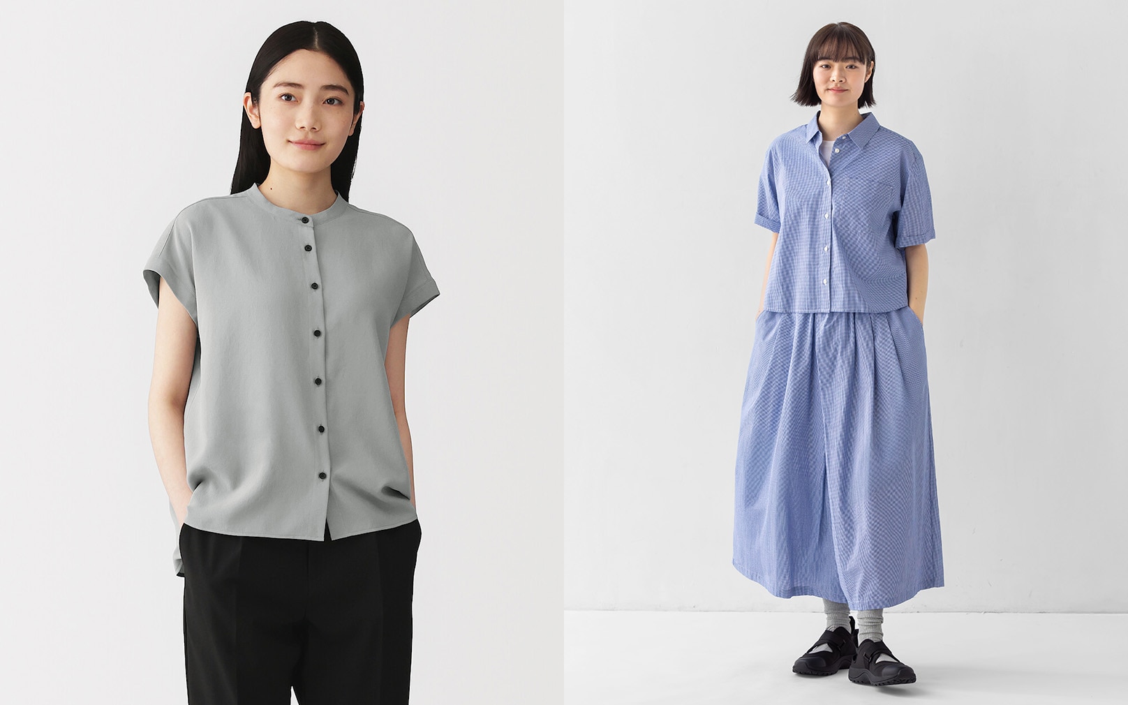 涼感・風を通すトップス・ボトムス