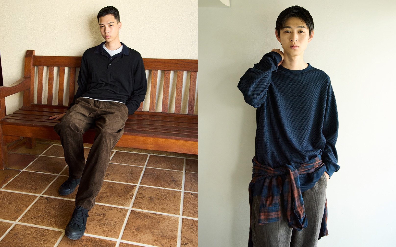 いまから着られる、秋の服。