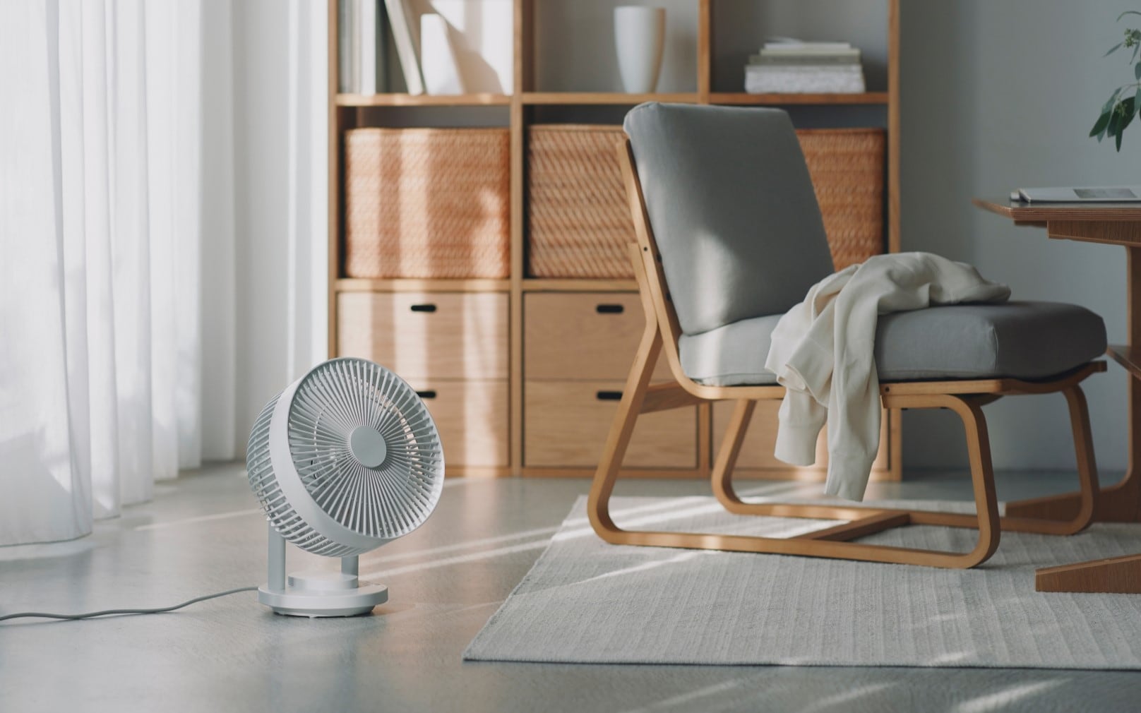 暮らしに寄り添う、無印良品の風家電