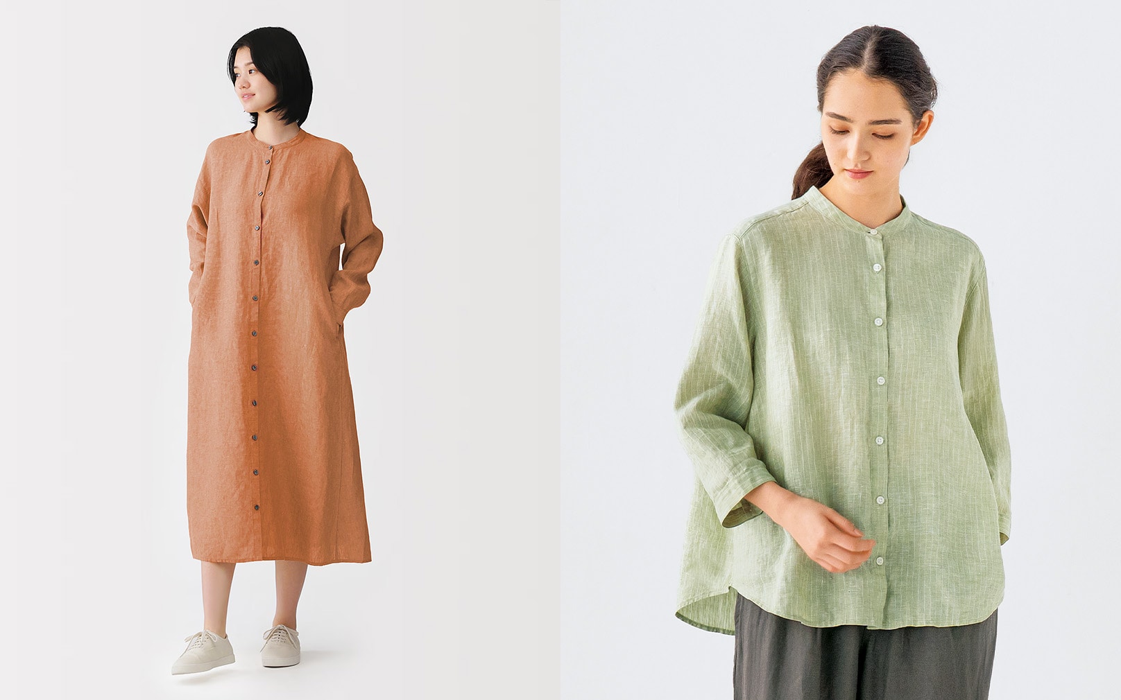 いまから着られる、春トップス・ボトムス。