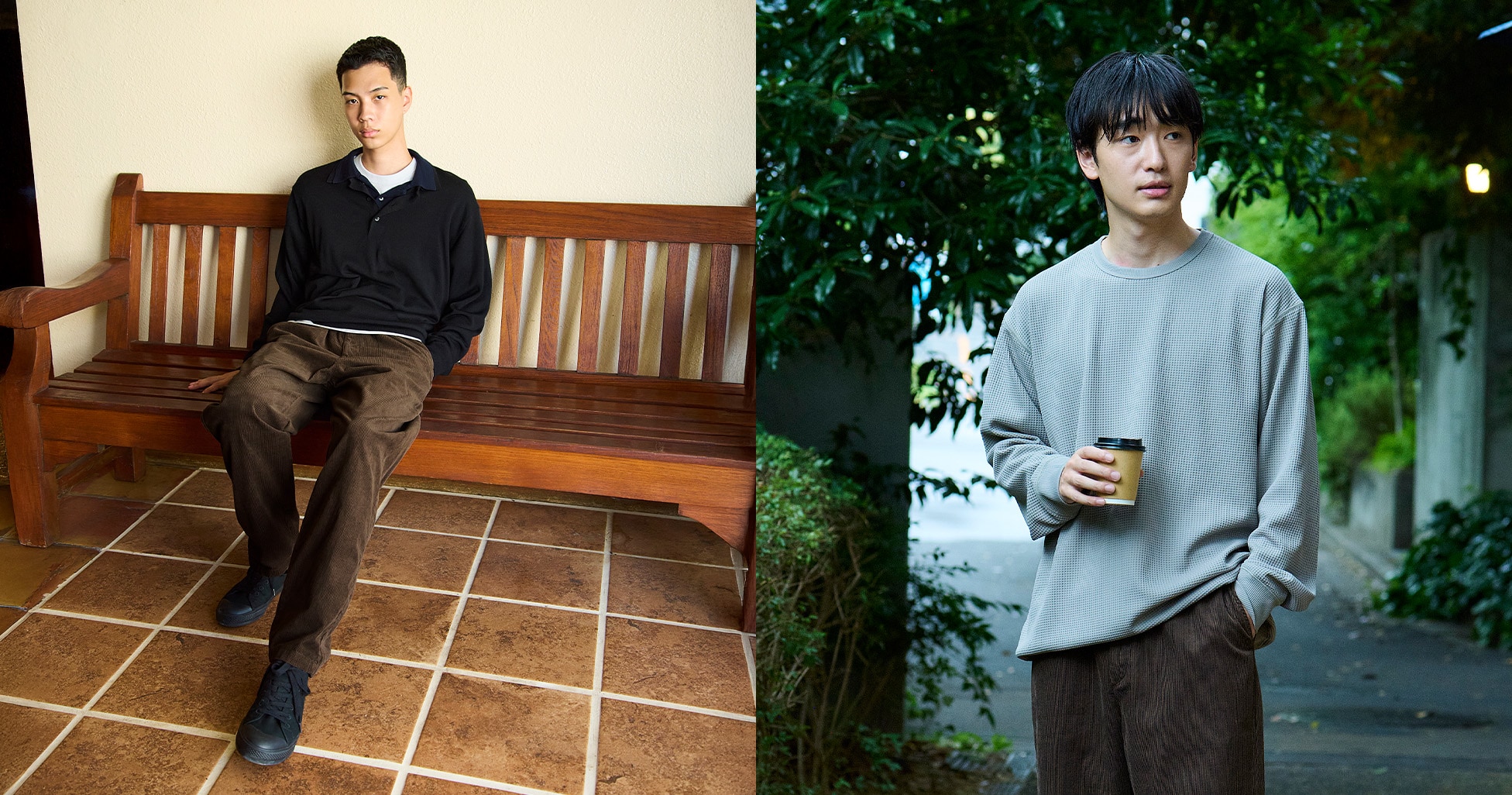 いまから着られる、秋の服。