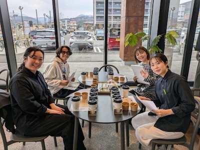 【無印良品日田】香りとコクを比べるコーヒーのテイスティングとぴったりなお菓子のペアリング体験をしよう