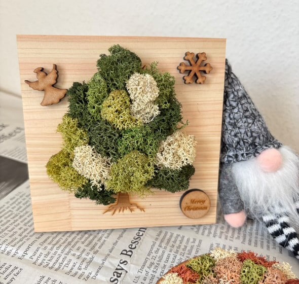 【天童長岡】スカンディアモスワークショップ　モスツリー