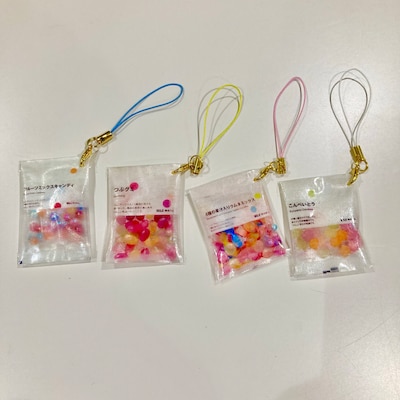 ぽち菓子ストラップ作成ワークショップ