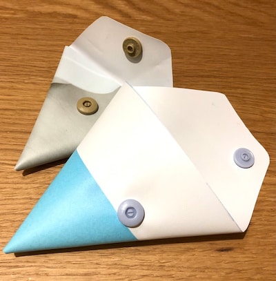 店舗バナーを使ったコインケースを作ろう