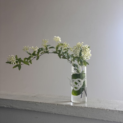 4月18日(土)19日(日)【一輪と水引結び、気軽なワークショップ -若葉の一輪挿しと水引結び- 】