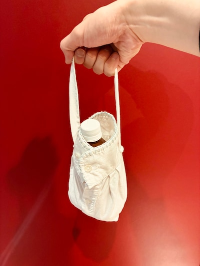 着なくなった洋服を使ってペットボトルホルダーを作ろう