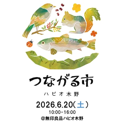 【6/20】第14回ハピオ木野つながる市