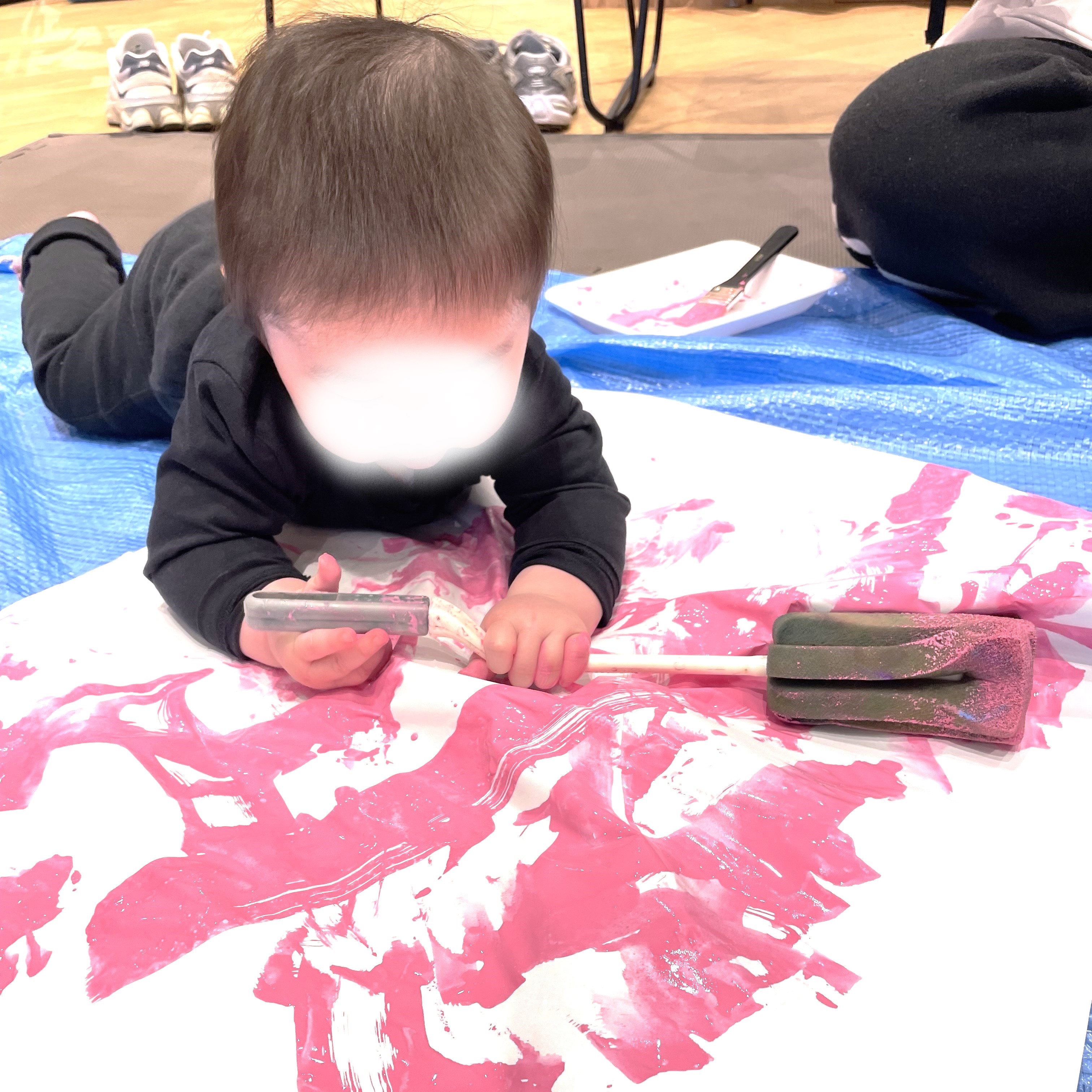 【1/6】絵の具あそびとお喋り会