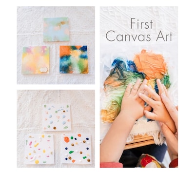 【ルビットパーク南草津】キャンバスアートづくり