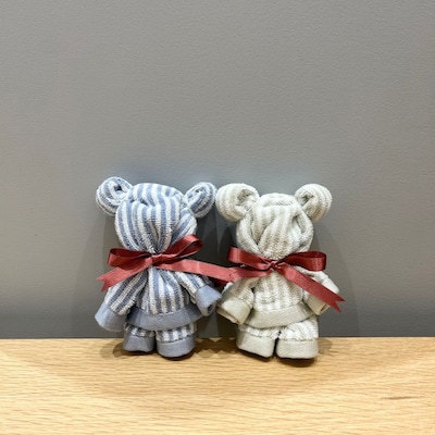 タオルでくまのぬいぐるみをつくろう