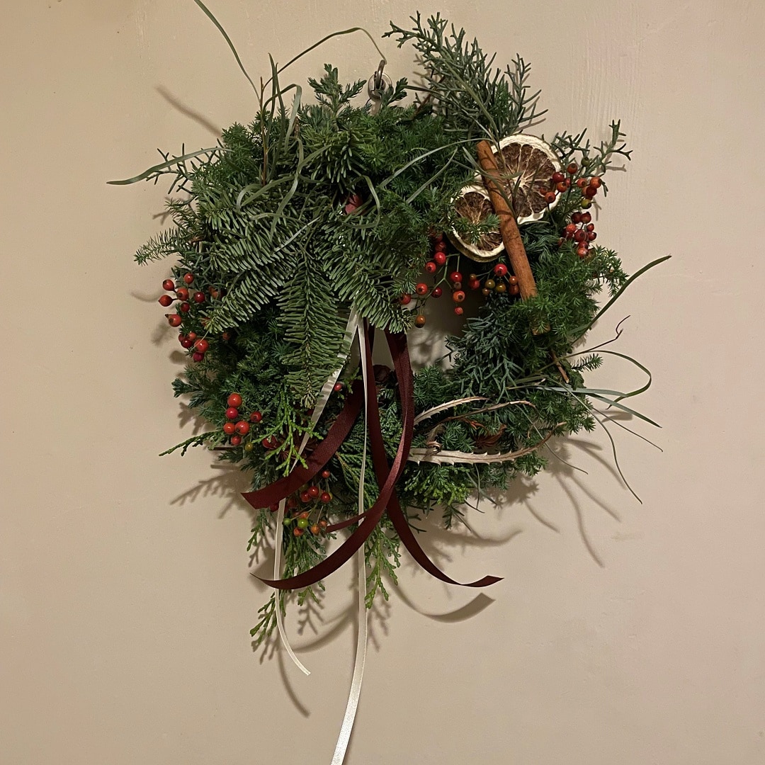 12/7(日)【クリスマスリースのワークショップ】