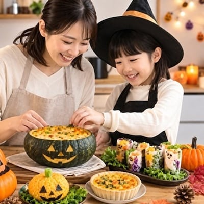 【直江津】10/18 【親子で楽しむ】ハロウィンワンプレートお料理教室