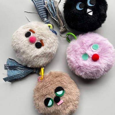 POTTYと残布でつくるフリンジチャーム