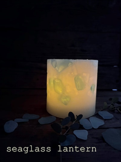 4月26日(日)”うみのたからものシーグラスランタン”　②