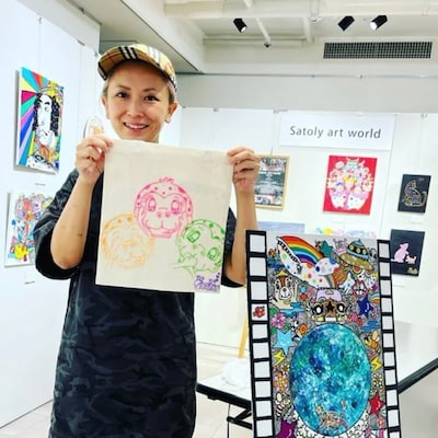 【5/2ｰ3】Satolyのモコモコペンで世界に一つのマイバッグ・Tシャツを作ろう