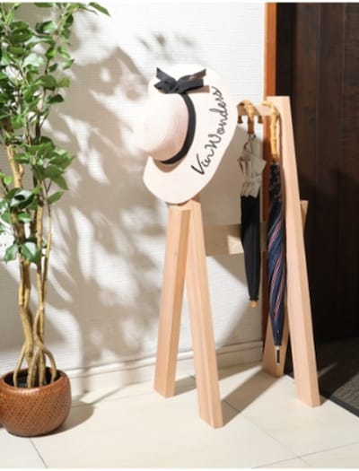 福井県産材を使ってレイニーラック（傘立て）をつくろう！