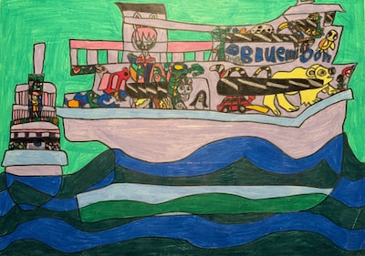 BLUE HAKODATE アート展