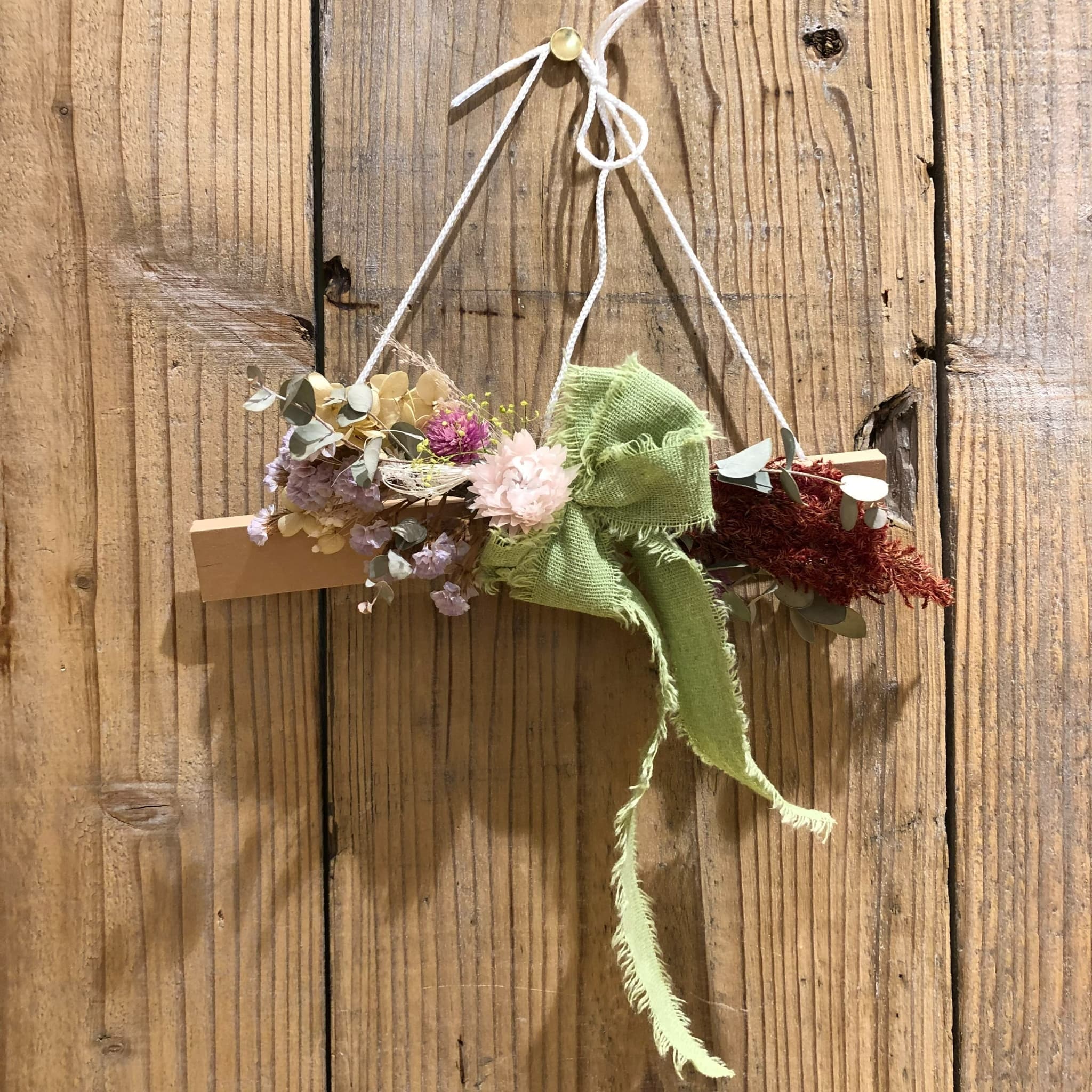 gardening shop akaza様ドライフラワーアレンジワークショップ