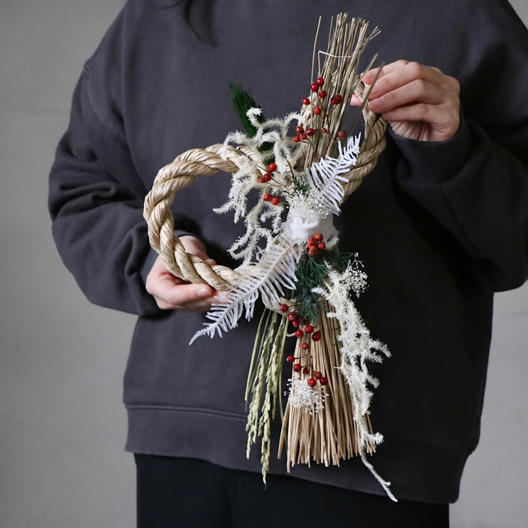 「新年を迎えるしめ縄を作ろう！」