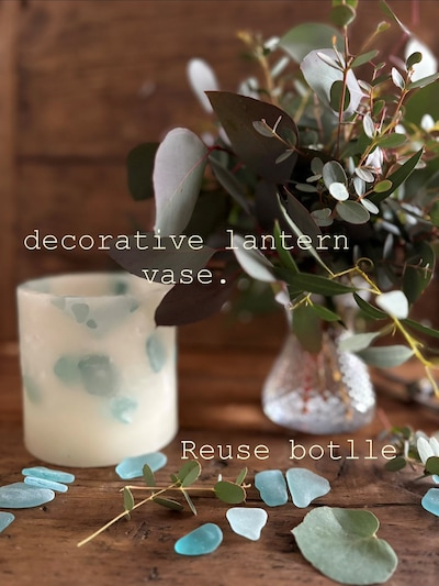 4月26日(日)”うみのたからものシーグラスランタン”　①