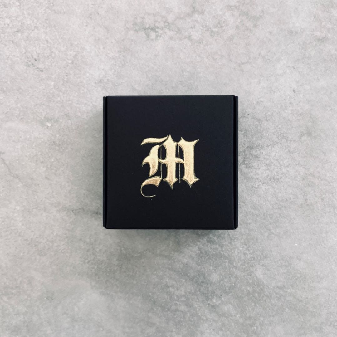 ギルディング体験　金箔で文字を飾る