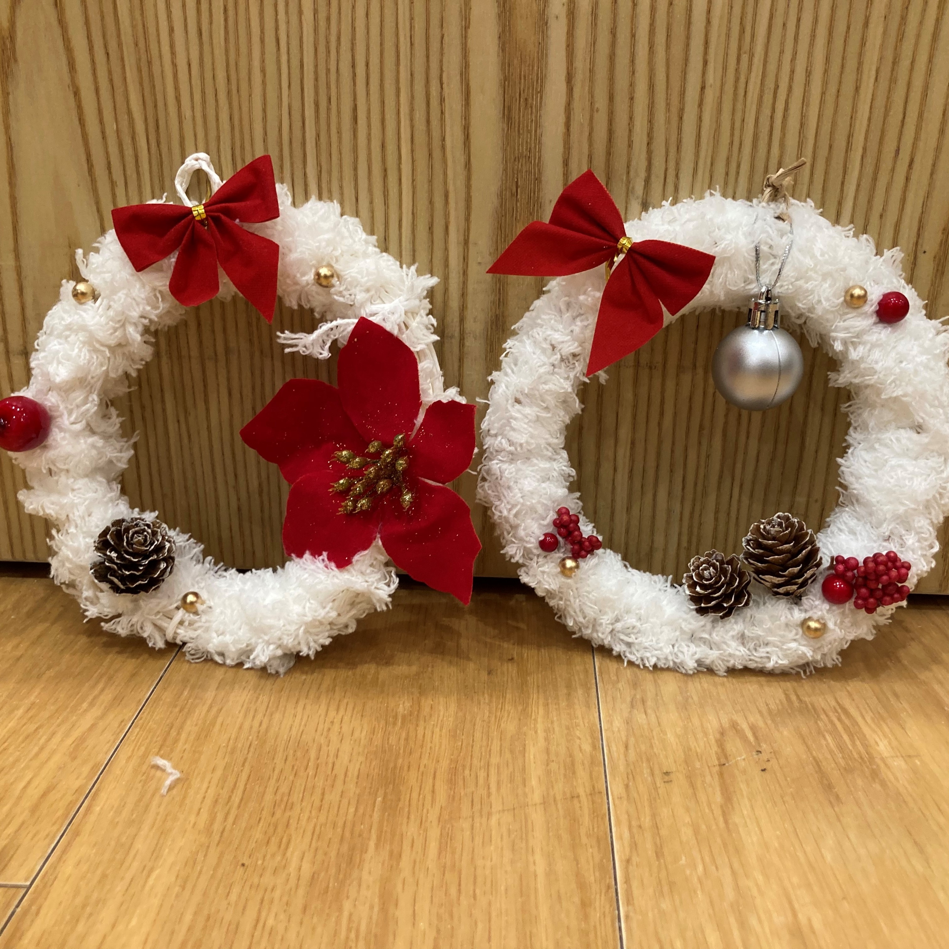 クリスマスリースを作ろう